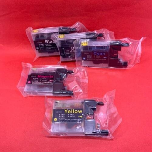 YOTAT 5PCS LC12 LC40 LC71 LC73 LC75 LC400 LC1220 LC1240 ink cartridge for Brother MFC-J5910CDW/J6710CDW6910CDW/5910DW/J6510DW