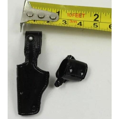 1/6 Scale Black Pocket Model for 12in Action Figure Soldier Accessories Toys