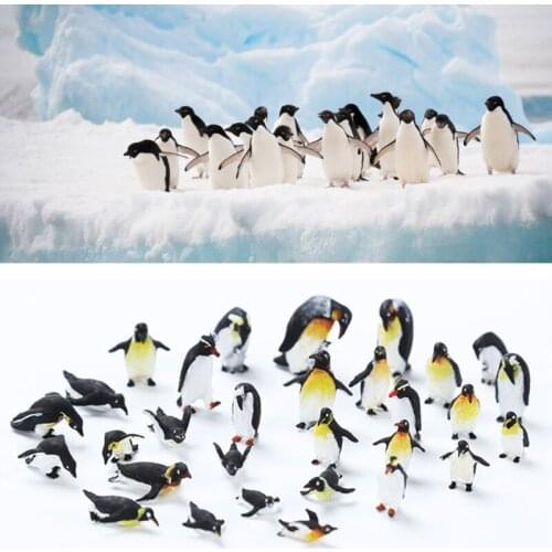 10 Shapes Silicone Mini Penguin Modeling Resin Mold Landspace Fillings Resin Jewelry Fillings Resin Casting Art Crafts