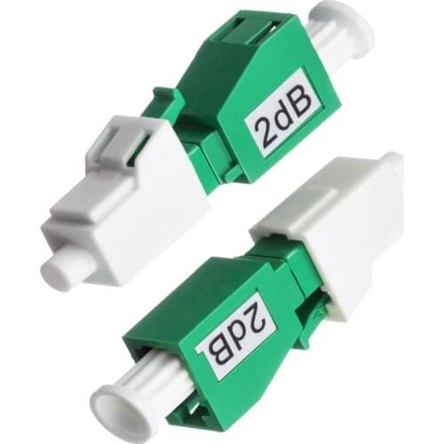 10pcs LC/APC fiber attenuator female to male plug type 3 5 7 10 dB FTTHPrecise attenuation FiberOptic Attenuator