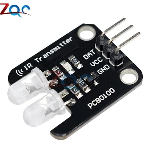 2 Channel Electronic Building Blocks Two-way Infrared Transmitter Module IR Transmitter for Arduino