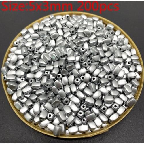 New Jewelry Accessories Acrylic Beads Gold silver Pearl Beads Loose Hole Beads Jewelry Beads Jewelry Making 28 Styles DIY#01