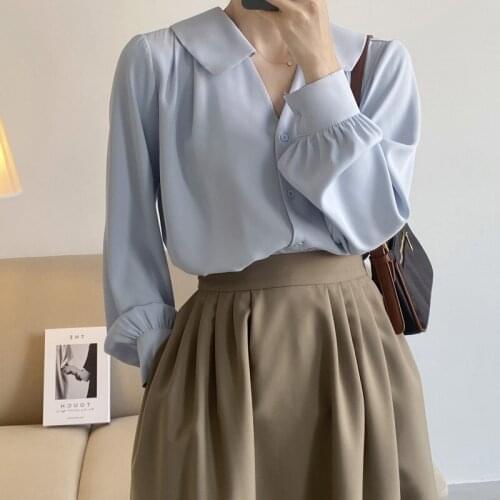 CTRLLOCK Collar Blouses