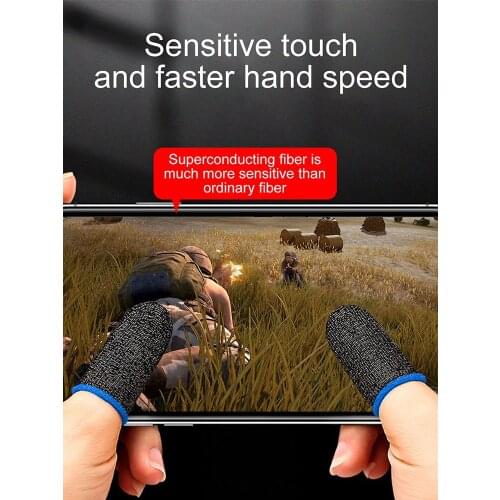 Game Finger Cots Non-slip Sweat-proof Breathable Finger Sleeves Video Game Consoles Mobile Phone Accessories Drop Shipping Hot