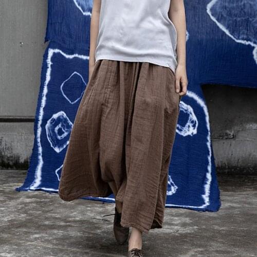 Женские плиссированные юбки Johnature China At AliExpress