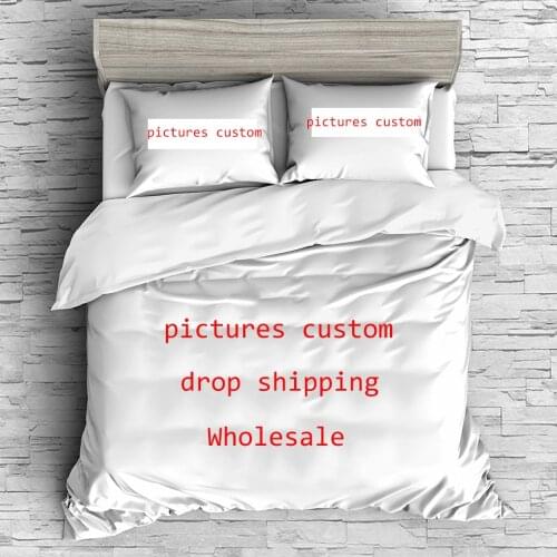 Professional Customize 3D Printed Bedding Set Duvet Cover KING Queen Full Twin Size for Halloween Bedroom Decor