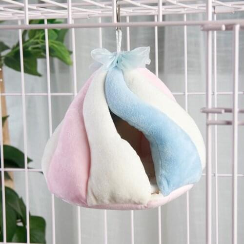 Small Animal House Hamster Hanging Nest Hammock Guinea Pigs Sugar Glider Cage
