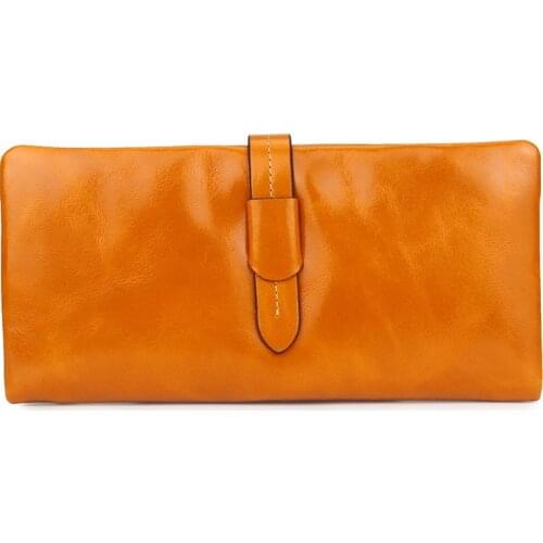 Fashion Lady Long Wallet Red Blue Green Women Wallets Female Coin Purse Genuine Leather Design Money Handbag Case Phone Pocket