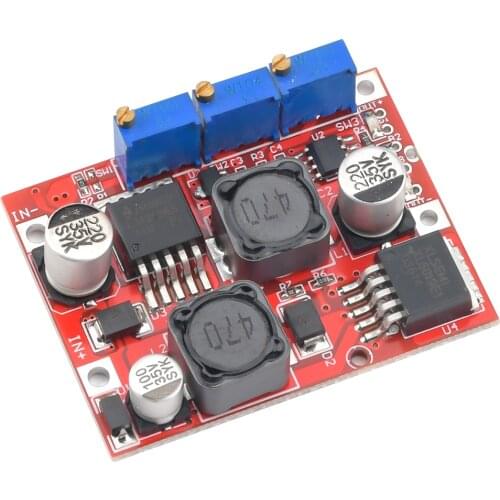 DC-DC Step Up Down Boost buck Voltage Power Converter Module LM2577S+LM2596S