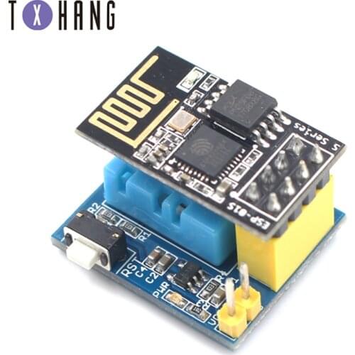 ESP8266 5V WiFi relay module DS18B20 DHT11 RGB LED Controller Things smart home remote control switch phone APP ESP-01S