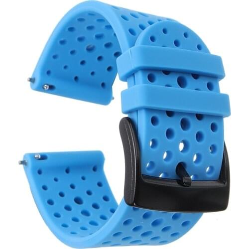 Silicone Band Strap For Suunto 9/D5/9 Baro/Spartan Sport Wrist HR Smart Watch Replacement Watchband Steel Pin Buckle Strap 24mm