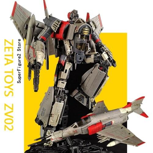 In Stock Transformable Zeta ZV-02 Thunder Warrior BLITZWING Action Figure