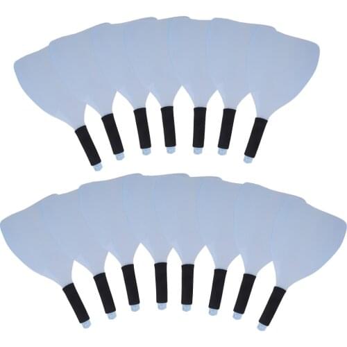 15x Hairspray Face Shield Barber Salon Hair Styling Mask Transparent Blue