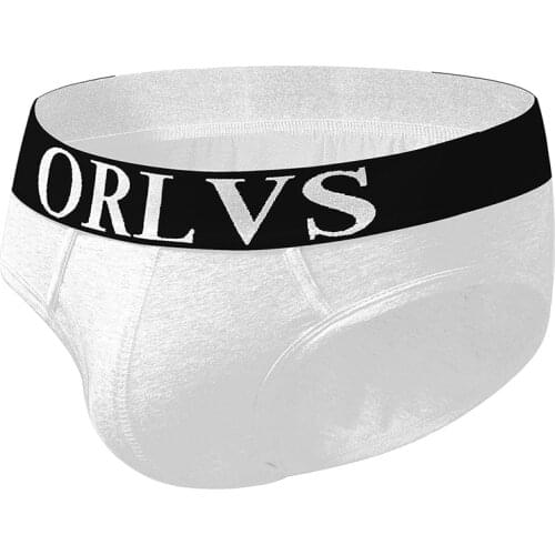 2020 ORLVS Brand Men sexy underwear boys new Hugh cotton triangle shorts raised pockets underwear OR102