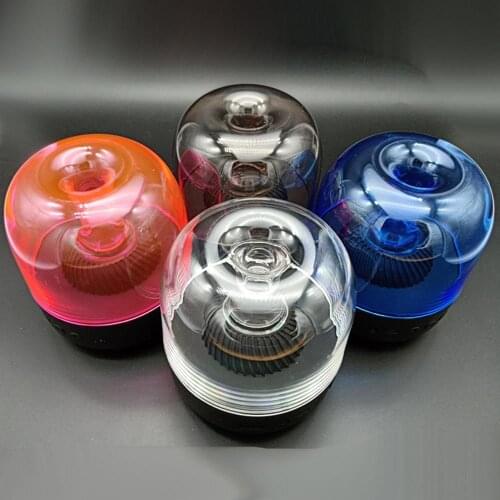 2021 New L17-B Colorful Light Bluetooth 5.0 Transparent Speaker Card Insertion Loudspeaker Creative Sound Gift Support TF Card