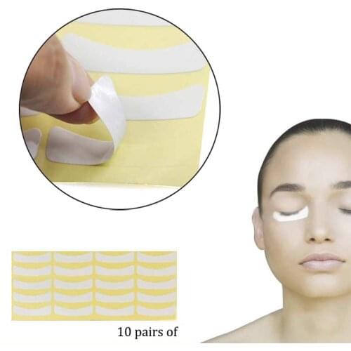 50Pcs Paper Patches Eyelash Under Eye Pads Lash Eyelash Extension Paper Patches Eye Tips Sticker Wraps MA