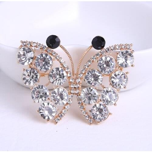 Beadsland Butterfly Brooches For Clothes