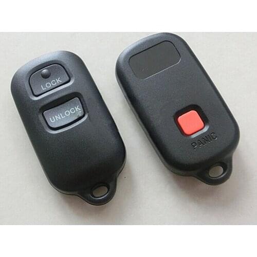 Keyless Entry 2+1 Buttons Remote Control Shell Pad Cover Fob Case For Toyota FJ Cruiser RAV4 Prius Highlander 10PCS/lot