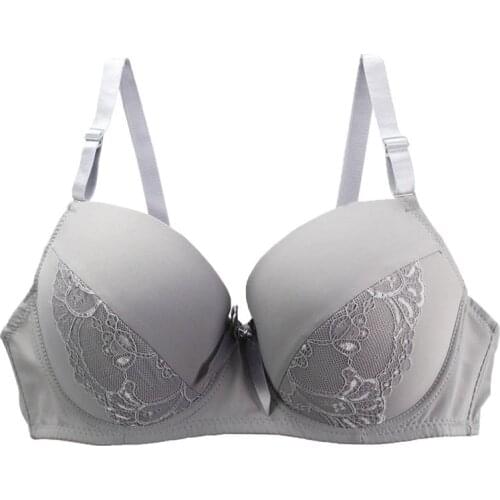 New Sxey Underwear CDE Cup Ladies Bras Wireless Adjust Lace Large Size Womens Female Plus SizeLingerie