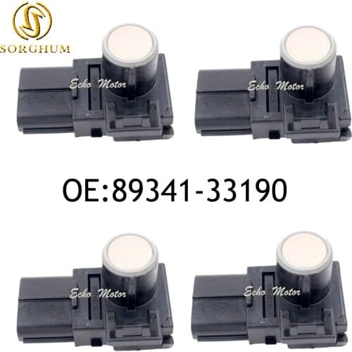 New 4PCS 89341-33190 4S2 Parking Aid Sensors For Lexus RX270 RX350 RX450H LX460 LX570 8934133190 188400-0421