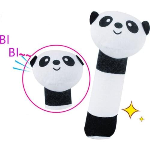 Newborn Baby Toys 0-12 Months Cartoon Animal Baby Plush Rattle Mobile Bell Toy Infant Toddler Early Educational Toys baby toys