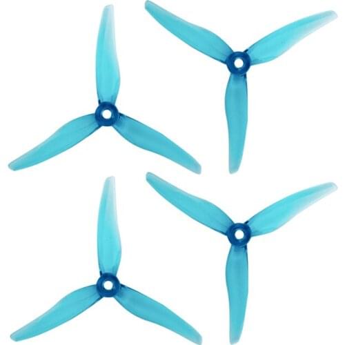 Gemfan 51466 5 inch 3 Paddle Propeller CW CCW Compatible Xing 2207 2208 2205-2306 Brushless Motor for FPV DIY Drone Quadcopter