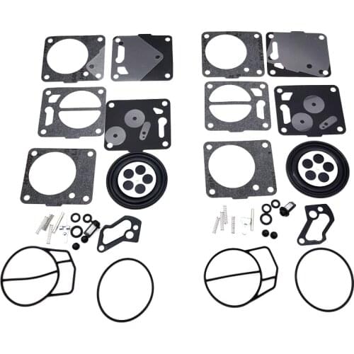 2 Sets Carburetor Rebuild Kit for Sea Doo Mikuni 650 717 720 787 800 SP GS GTX