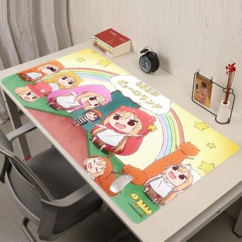 Umaru-chan Mousepad Pad Mouse Kawaii Varmilo Keyboard Large Mausepad Gaming Anime Desk Xxl Mats Carpet Mat Pads Gamer Mause Hot