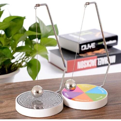 Decision Creative Maker Pendulum Dynamic Desk Toy Gift Decoration Magnetic Swinging Pendulum Game Fate Fun Desk Accessories Toys