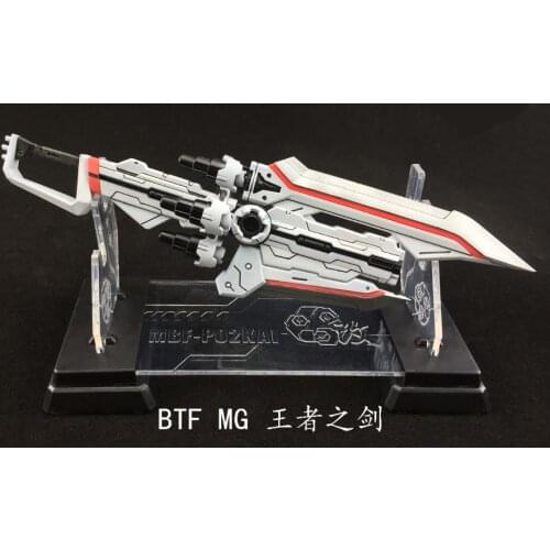 BTF Gundam model MG 1/100 Weapon Unit Equipment for MBF-P02KAI Fighter Astray Red Frame Mobile Suit kids toys