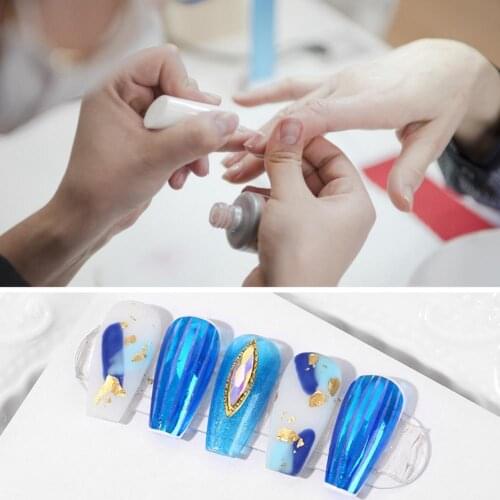 Nail Sticker Ice Cube Cellophane Colorful Candy Paper Nail Art 100% Brand New Design Popular Nail Sticker Decoration Shiny Cool