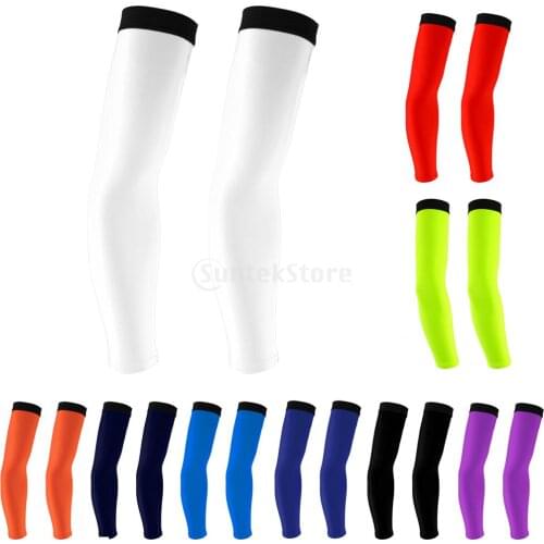 Bike Cycling Golf Arm Sleeves Sun UV Protection Bicycle Arm Warmer Red Elbow Pad Fitness Armguards Sports Cycling Arm Warmers