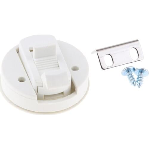 Spring Loaded Locker Hatch Latch Flush Lift Handle for Boat Yacht Marine,diameter 60mm/2.4"