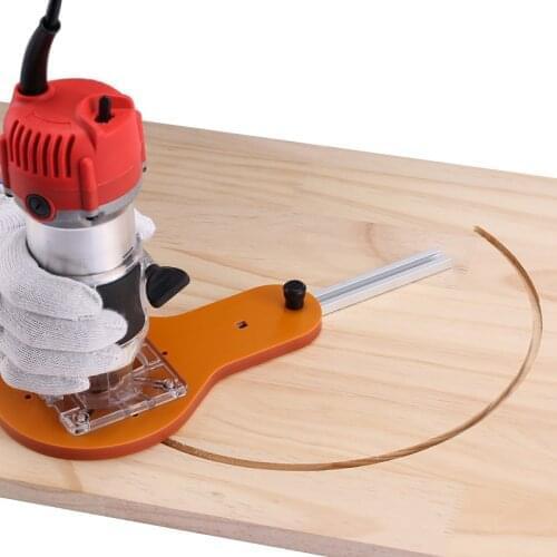 Electric Hand Trimmer Woodworking Circle Cutting Jig Universal Wood Router Milling Circle Groove