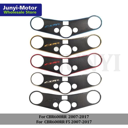 Motorcycle Top Triple Clamp Yoke Sticker For Honda CBR 600RR CBR600RR F5 2007 2008 2009 2010 2011 2012 2013 2014 2015 2016 2017