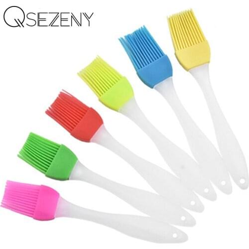 1Pcs Silica Silicone Gel Brush High Temperature Baking Barbecue Brush Baking Bakeware Bread Cook Brushes BBQ Basting Baking Tool