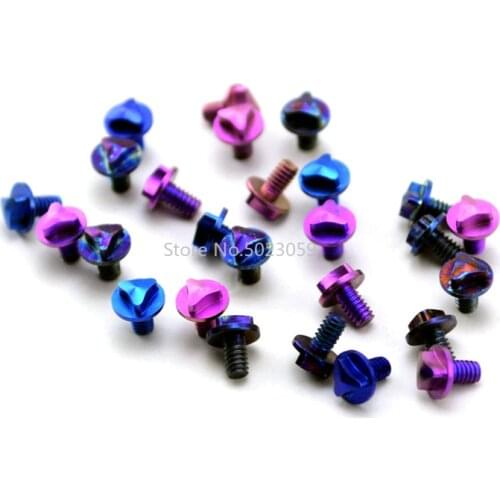 2Pieces Suit for Genuine Ultrath and troodon series rivet Knife handle Fastening Cutter shaft screw pink,blue,purple
