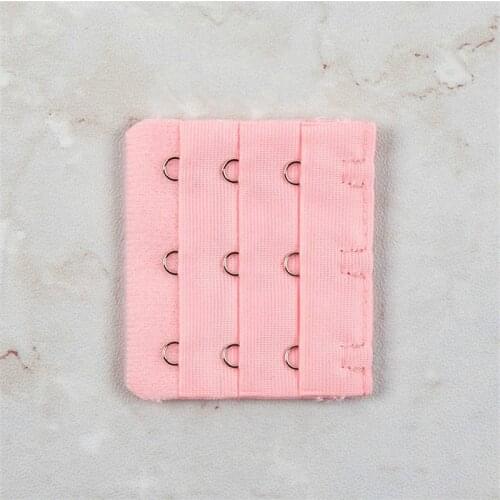 5 Pcs/lot 3x3 Hooks Adjustable Brassiere Extension Clasps Lingerie Accessories for Woman Invisible Bra Extenders Good Quality