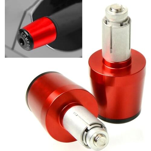 7/8'' 22 mm CNC motorcycle handlebar handle bar grips ends for Ducati DIAVEL CARBON 1199 1198 1098 848 EVO 1200 MONSTER 796 696