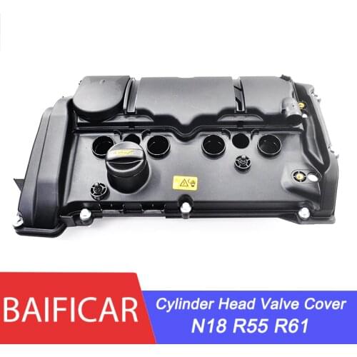 Baificar Brand New Cylinder Head Valve Cover With PCV 11127646552 For BMW Mini Cooper S and JCW 11-16 N18 R55 R61