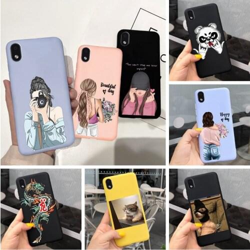 For Samsung Galaxy A01 M01 Core Case 2020 Fashion Girls Candy TPU Phone Case For Samsung A3 A03 A01Core SM-A013F Soft Cover 5.3"
