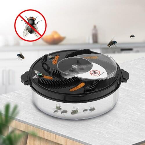 USB Electric Fly Trap Anti Fly Automatic Flycatcher Device Insect Reject Pest Control Mosquito Repllent Home Kitchen Fly Control