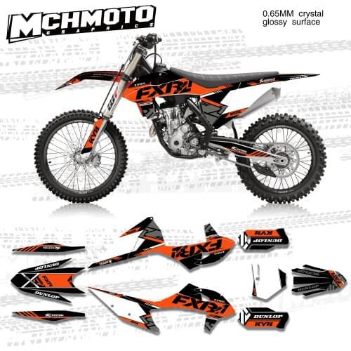 MCHMFG Motorcycle Team Graphic Decals Stickers DECO Dekor For KTM EXC EXCF XC XCF 2020 2021 SX SXF 2019-2021 125 200 250 300 350