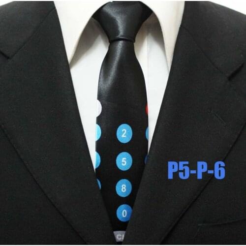 New Arrival 5cm Fashion Narrow Ties HOT Men Printed Poly Necktie with Remote Control Unique Pattern