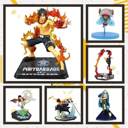 ONE PIECE Anime Figure Luffy Ace Zoro Sanji Chopper figure Action Figure Collectible Model Doll Toys
