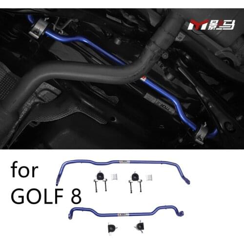 For Volkswagen Golf 7/7.5/8 dedicated front and rear anti-roll bar RLINE modified balance bar reinforced chassis accessories