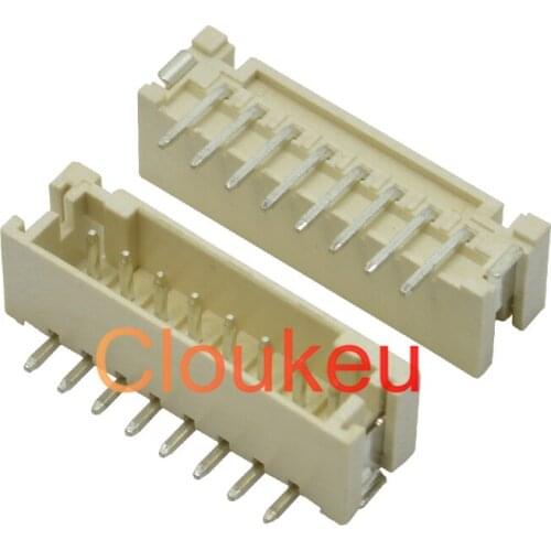 PH2.0mm pitch vertical chip terminal line, plug-in socket, SMT chip connector 2-12P