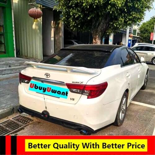 For REZI Mark X Rear Trunk Spoiler High Quality ABS Material Car Rear Wing Spoiler For Toyota Mark X 2011 2012 2013 2014 2015