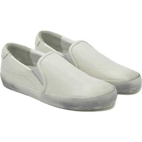 CANGMA Luxury Brand Designer Casual Shoes Womans Genuine Leather Sneakers Women Loafer Slip On Girls Leisure Sneaker Female