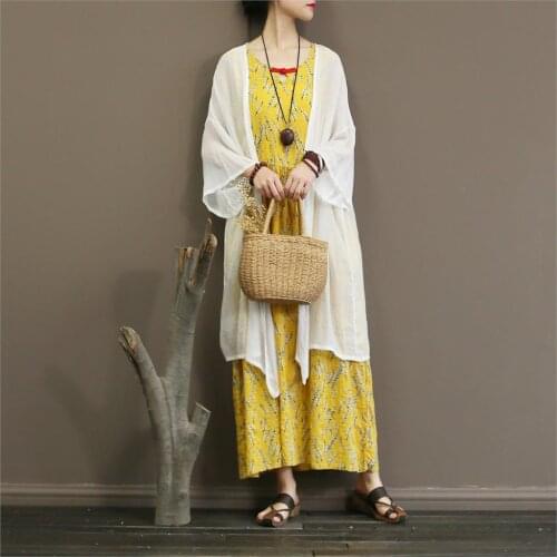 Women Summer Transparent Tencil Chiffon Sunscreen Coat Outwear Ladies Solid Color Loose Casual Overcoat Jackets Cardigans 2018